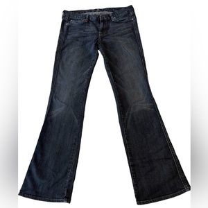 7 For All Mankind jeans, size 30, low rise, boot cut.